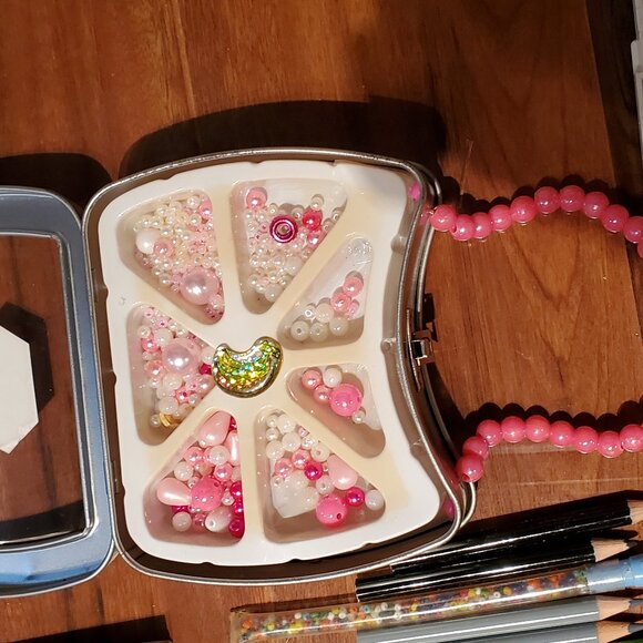 LOT Kids Art Color Paint By Num Colored Pencils Paint Winky Dinks Foil Art - Picture 4 of 16